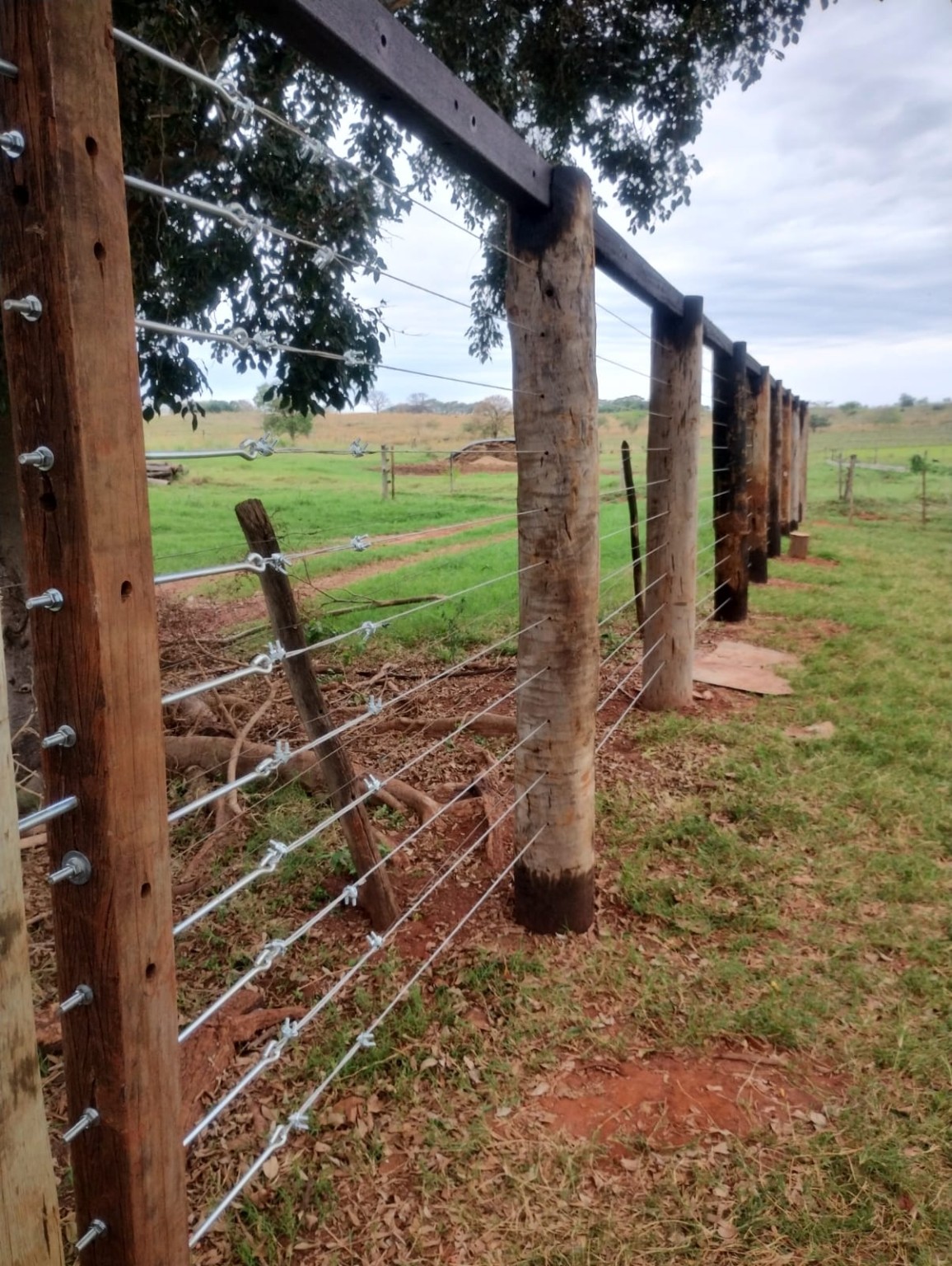 Cerca em propriedade rural